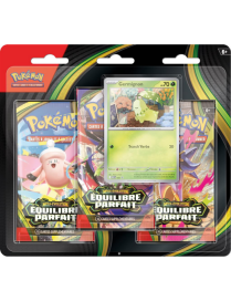 Pokemon Mega Evolution Equilibre Parfait Tri Pack 3 Boosters ME03 FR