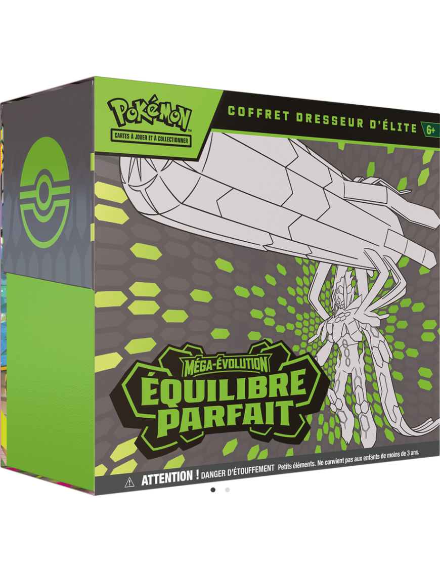 Pokemon Mega Evolution Equilibre Parfait Coffret Dresseur d'Élite ME03 FR ETB