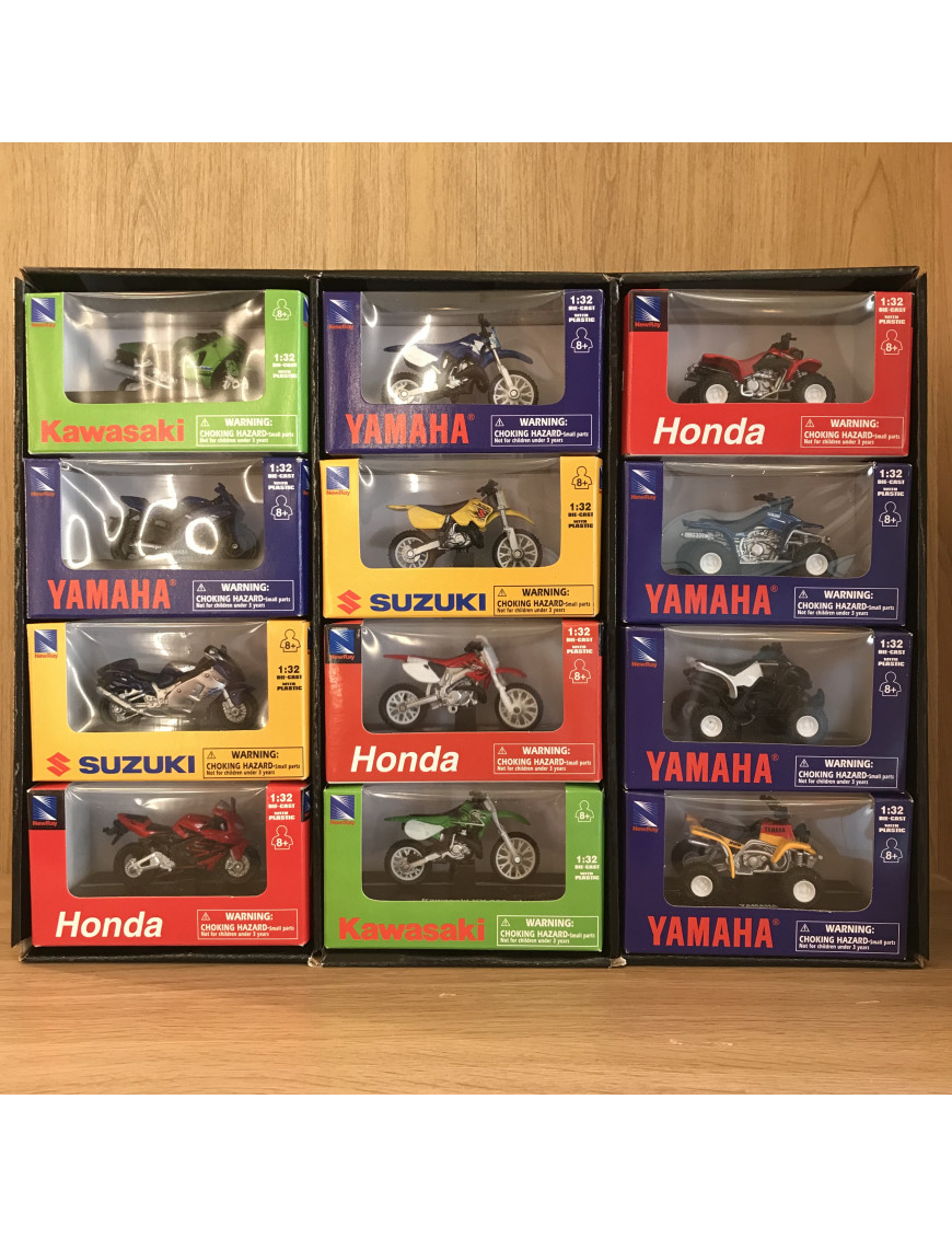 Assortiment de Moto et Quad Miniature - New Ray