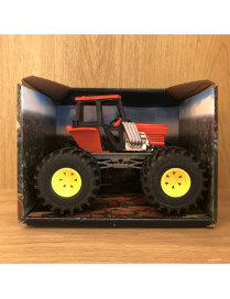Monster Truck Tracteur Gris et Rouge New Ray