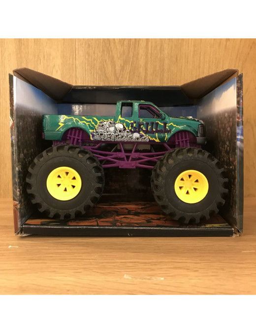 Monster Truck Classique Vert et Violet New Ray