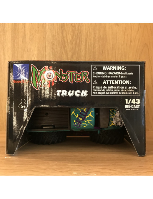 Monster Truck Classique Vert et Violet New Ray