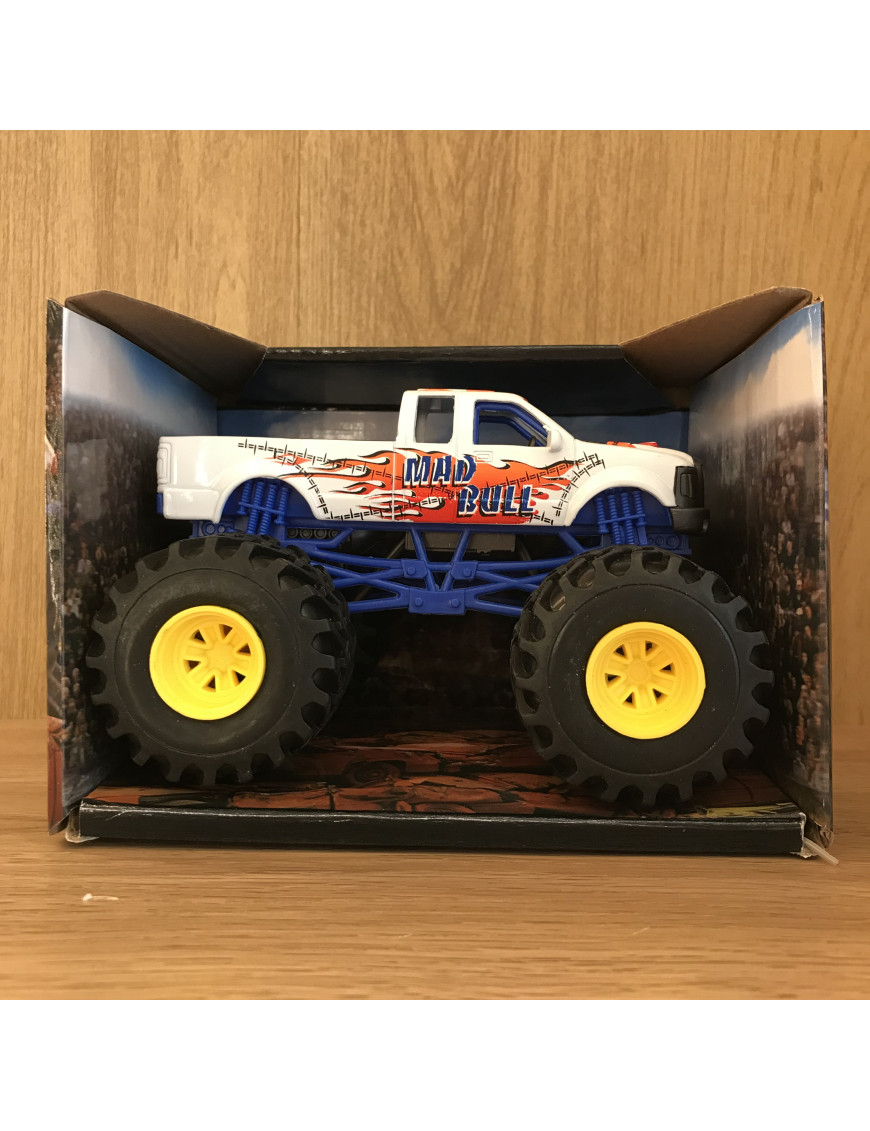 Monster Truck Classique Blanc et Bleu New Ray