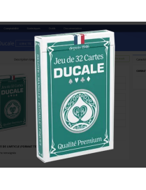 Jeux de Cartes BELOTE x32 FR Ducale