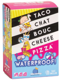 Taco Chat Bouc Cheese Pizza Waterproof FR Blue Orange