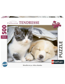 Puzzle 500p Réveille-toi FR Nathan