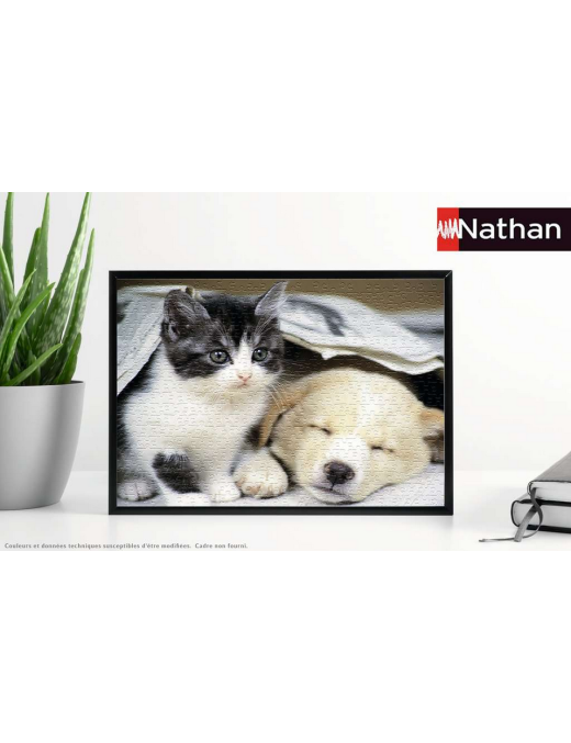 Puzzle 500p Réveille-toi FR Nathan