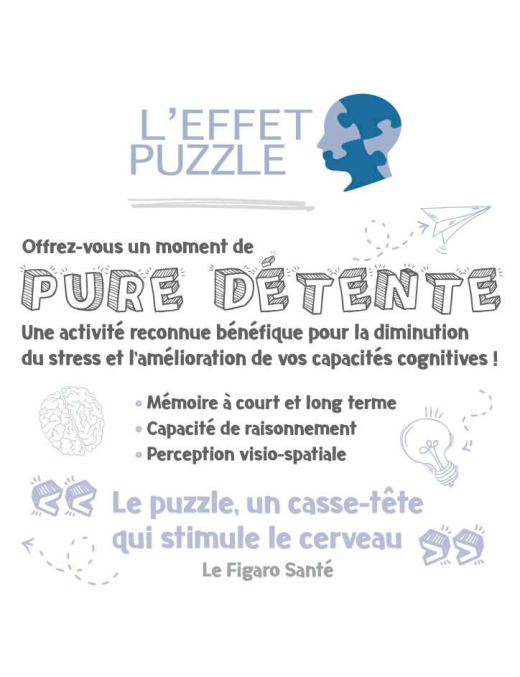 Puzzle 500p Stitch & Angel FR Nathan