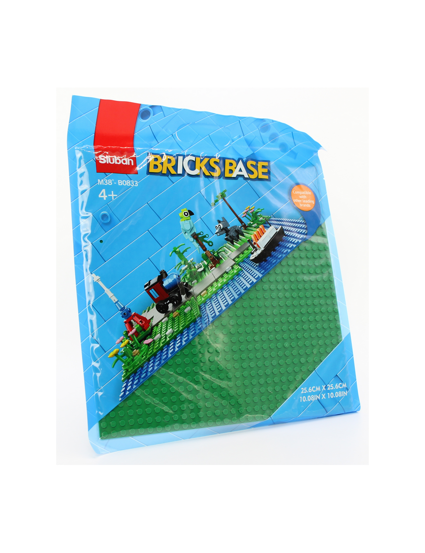 BrickBase - Plaque Vert SLUBAN