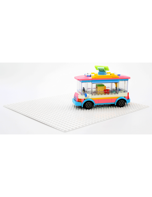 BrickBase - Plaque Blanc SLUBAN