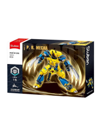 Mécha P.R. Jaune/Bleu SLUBAN