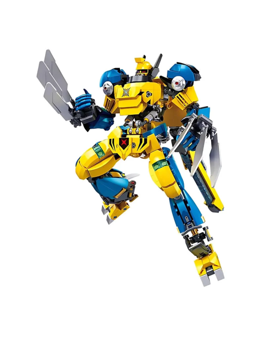 Mécha P.R. Jaune/Bleu SLUBAN