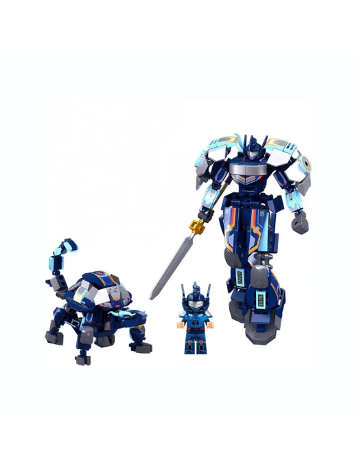 Exosuit -Robot Bleu Tortue SLUBAN