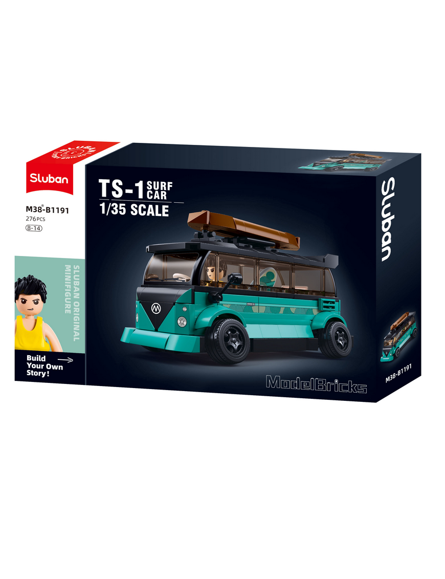 Model Bricks - Van de Surfer SLUBAN M38-B1191