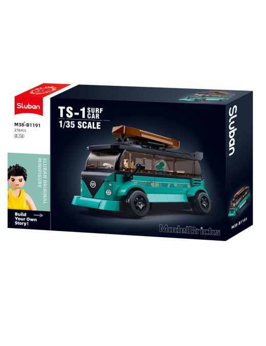 Model Bricks - Van de Surfer SLUBAN M38-B1191
