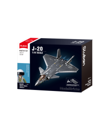 Model Bricks Avion de chasse métal SLUBAN M38-B1187