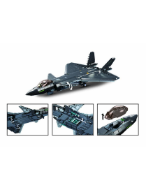 Model Bricks Avion de chasse métal SLUBAN M38-B1187