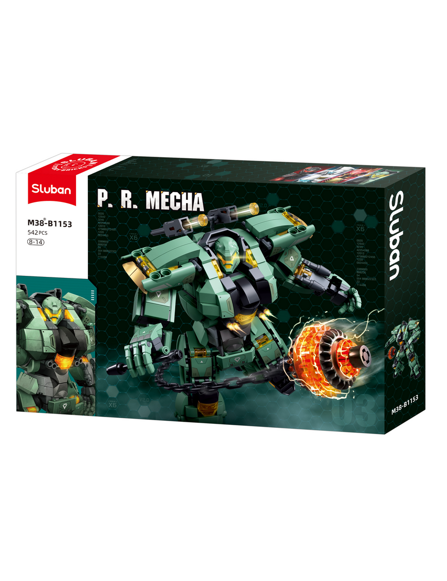 Mécha P.R. Vert SLUBAN M38-B1153