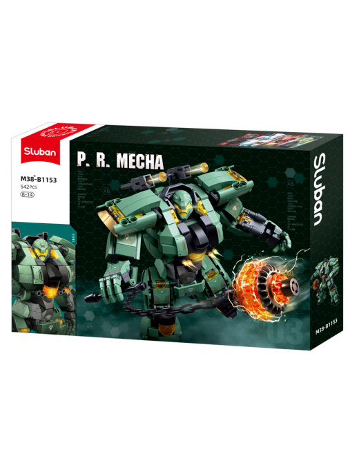 Mécha P.R. Vert SLUBAN M38-B1153