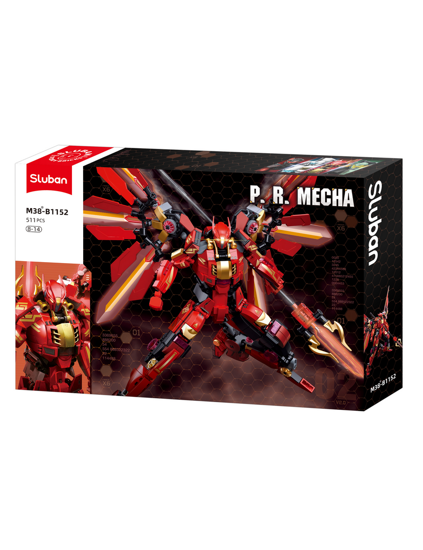 Mécha P.R. Rouge SLUBAN M38-B1152