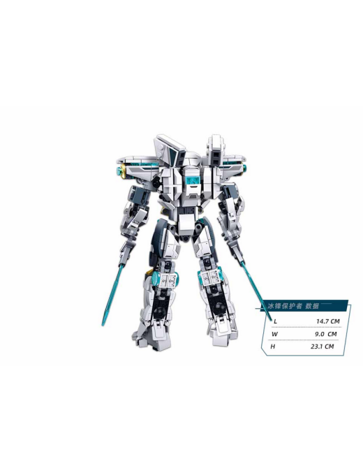 Mécha P.R. blanc/noir SLUBAN M38-B1151