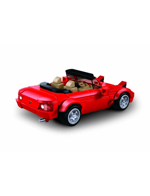 Model Bricks - Voiture rouge à feux escamotables SLUBAN M38-B1128