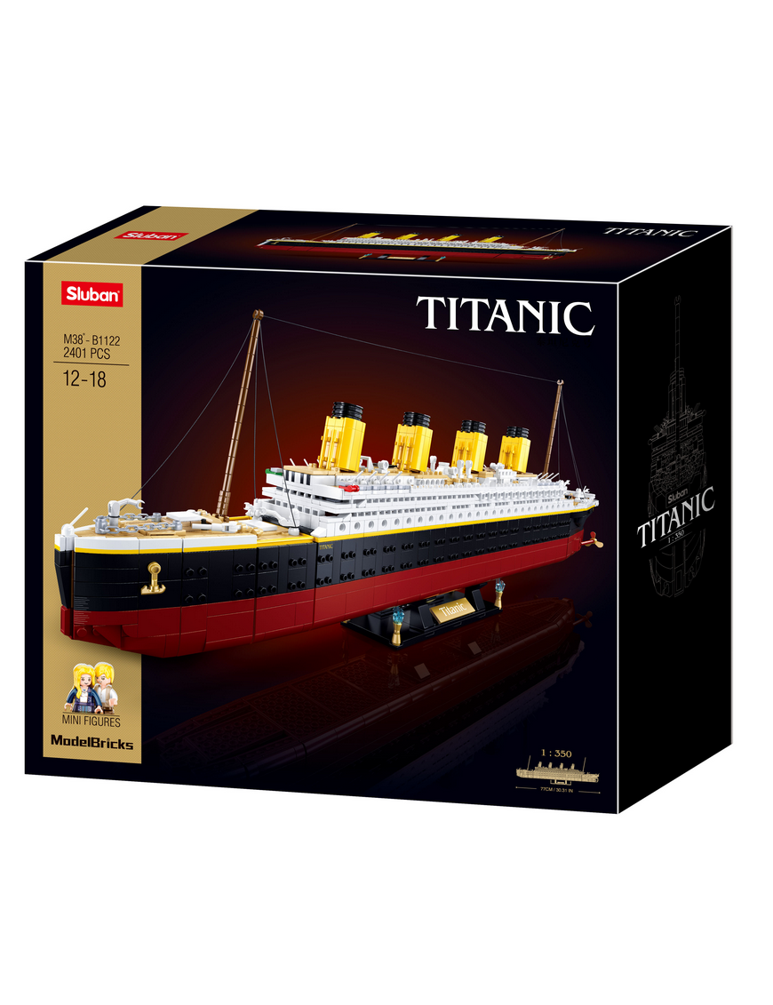 Model Bricks - Titanic SLUBAN M38-B1122