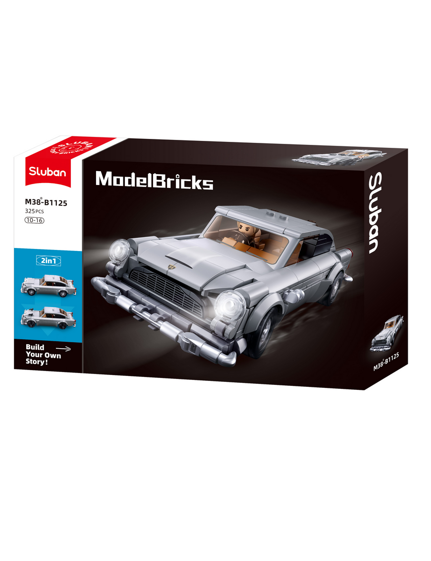 Model Bricks - Voiture dagent secret SLUBAN M38-B1125