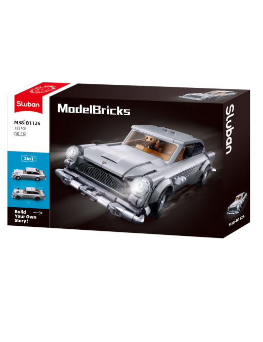 Model Bricks - Voiture dagent secret SLUBAN M38-B1125