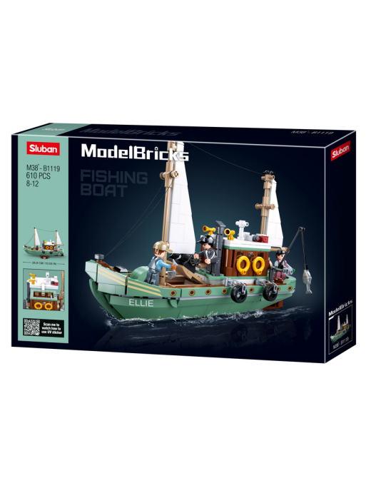 Model Bricks - Bateau de pêche SLUBAN M38-B1119