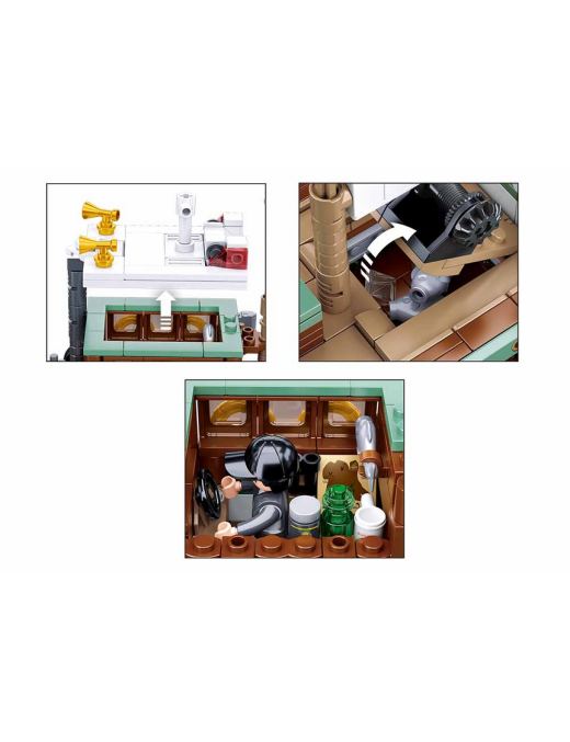 Model Bricks - Bateau de pêche SLUBAN M38-B1119