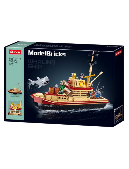 Model Bricks - Navire baleinier SLUBAN M38-B1118