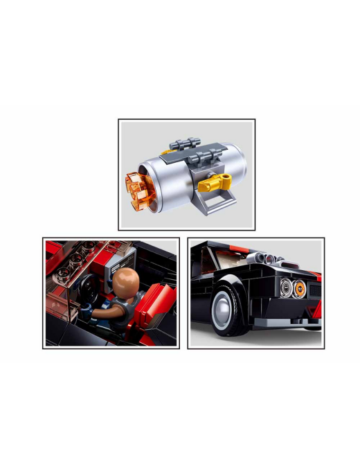 Model Bricks - Voiture de course urbaine SLUBAN M38-B1085