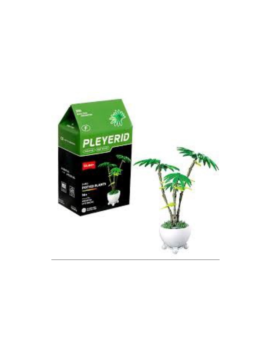 Pleyerid - Mini Bonsai Vert clair et Vert SLUBAN M38-B1075F