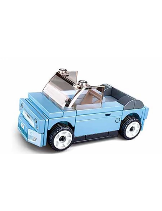 Power Bricks - Véhicule rétro friction Bleu G SLUBAN M38-B1067G