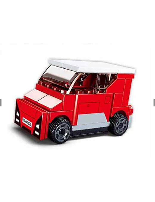 Power Bricks - Véhicule rétro friction Rouge D SLUBAN M38-B1067D