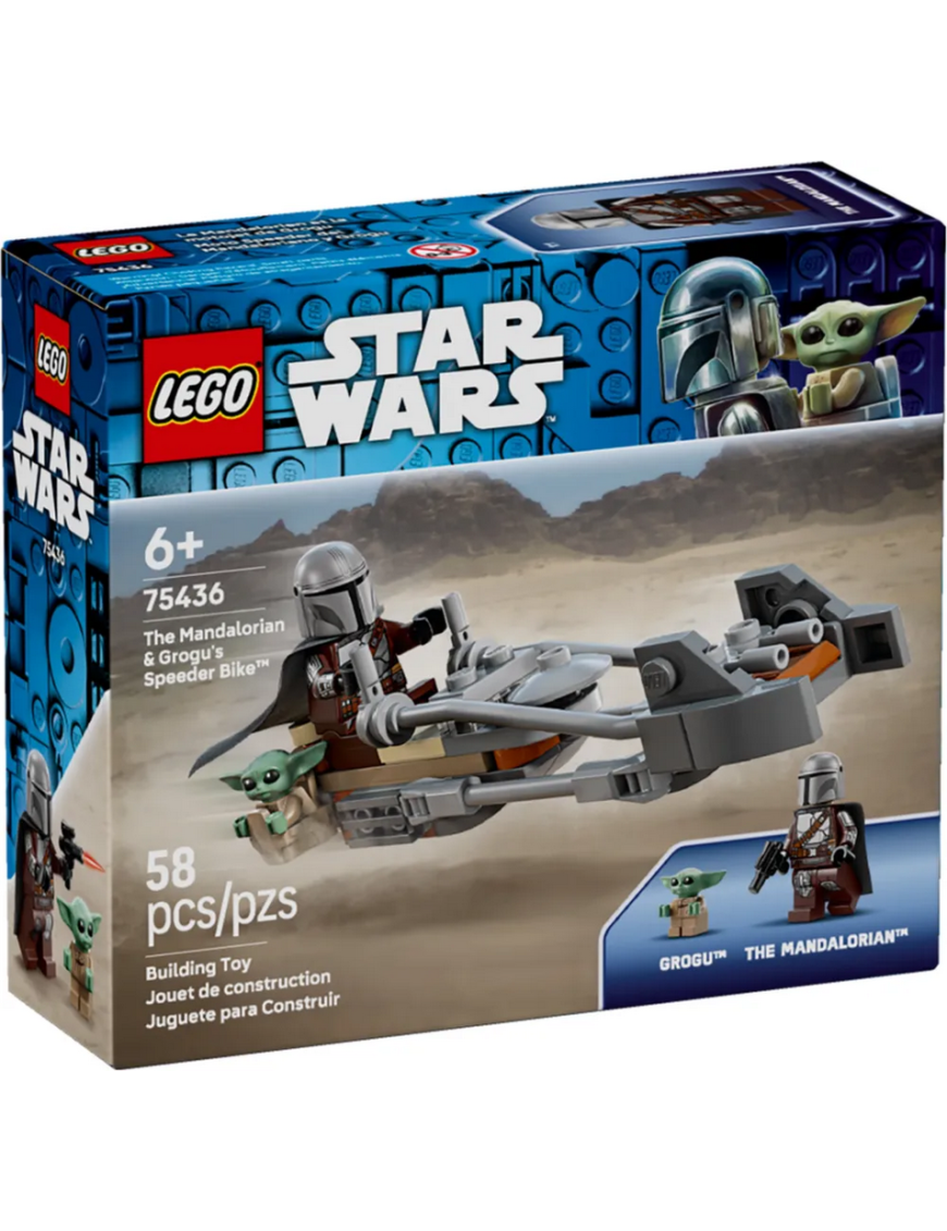 LEGO Star Wars - Le speeder bike du Mandalorien et Grogu 75436