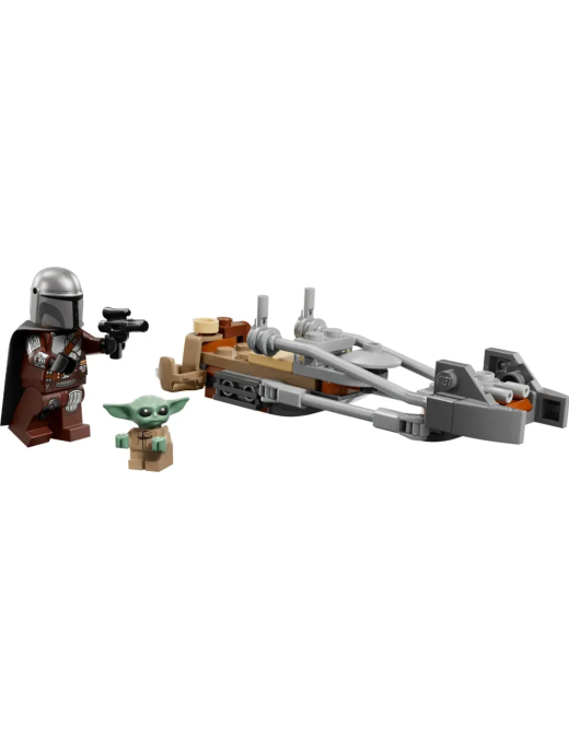 LEGO Star Wars - Le speeder bike du Mandalorien et Grogu 75436