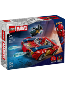 LEGO Marvel - Spider-Man dans la voiture vs Wolverine Venomisé 76336