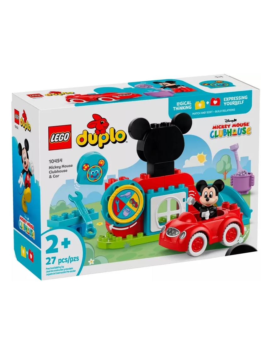 LEGO Duplo - La maison et la voiture de Mickey 10454