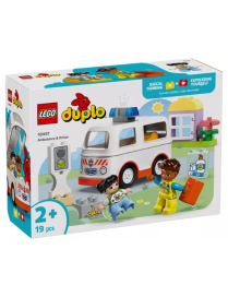 LEGO Duplo - Lambulance et le chauffeur 10447