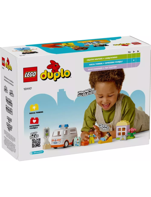 LEGO Duplo - Lambulance et le chauffeur 10447