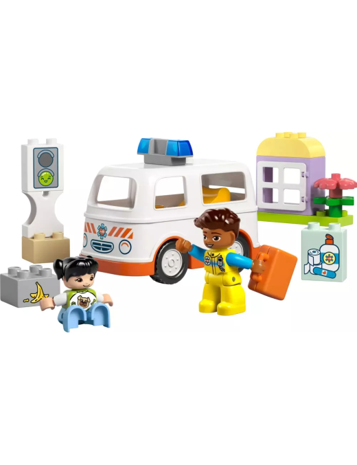 LEGO Duplo - Lambulance et le chauffeur 10447