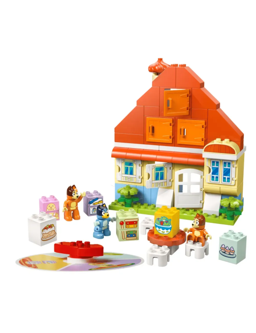 LEGO Duplo - La maison de famille de Bluey et le jeu de mémoire 10459