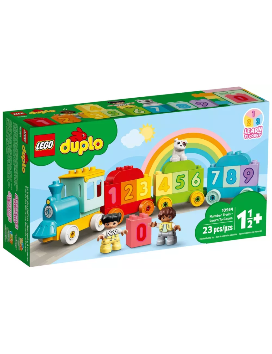 LEGO Duplo - Le train des chiffres : Apprendre à compter 10954