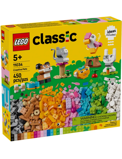 LEGO Classic - Les animaux de compagnie créatifs 11034