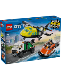 LEGO City - Avion, camion dassistance et aéroglisseur modulable 60505