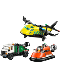 LEGO City - Avion, camion dassistance et aéroglisseur modulable 60505
