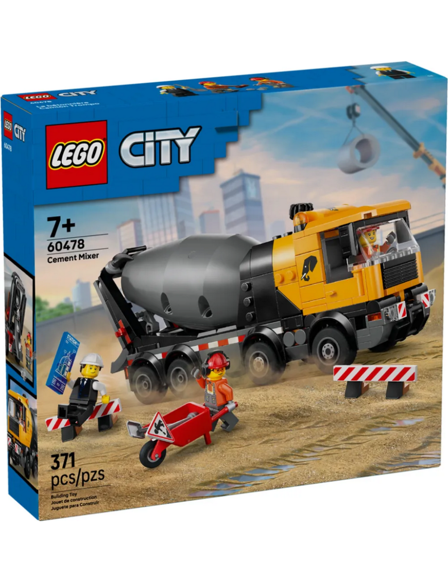 LEGO City - La Bétonnière 60478