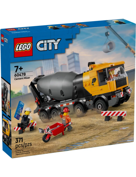 LEGO City - La Bétonnière 60478
